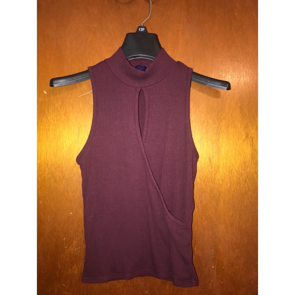 Aeropostale Maroon Crop Top